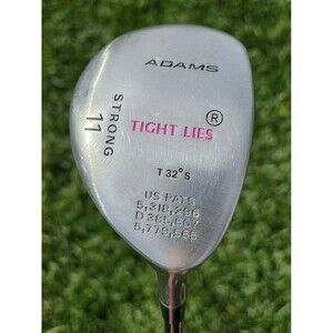 Adams Tight Lies Strong 11 Wood 32* RH Ladies Flex Graphite Shaft New Grip 42"